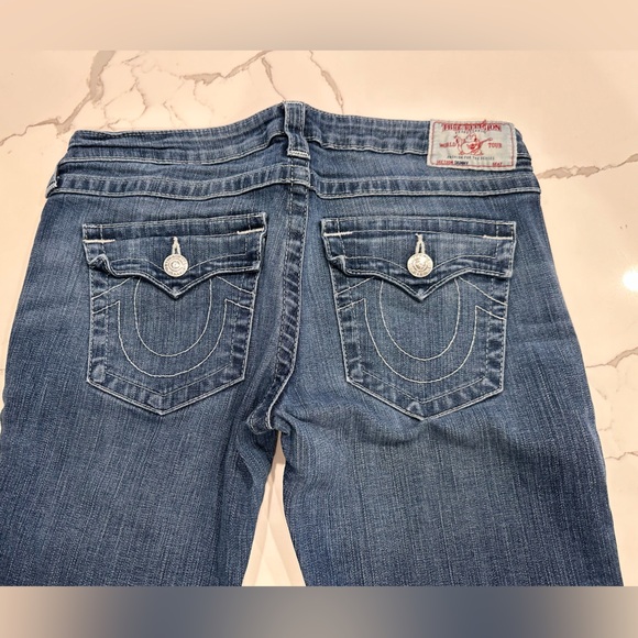 🌸True Religion Skinny Flap Pocket Jeans Size 30🌸 - Picture 1 of 13